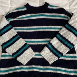 Oversized stripped sweater